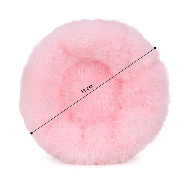 Лежак Lesko N307001 Pink для хом'яків спальне місце для дрібних гризунів