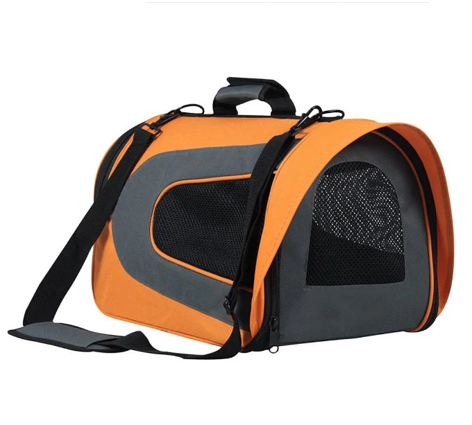 Сумка для перенесення котів та собак CosmoPet CP-13 46 x 26 x 27 см Оранжевий