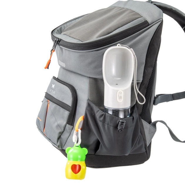 Рюкзак-переноска для собак та кішок Ferplast Voyager Backpack 400 Grey