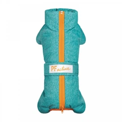 Комбінезон для собак Pet Fashion Cold, бірюзовий S2 для такс
