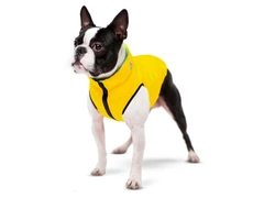 Курточка для тварин Airy Vest двостороння M 50 жовто-салатова (1628)