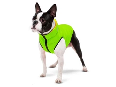 Курточка для тварин Airy Vest двостороння M 50 жовто-салатова (1628)