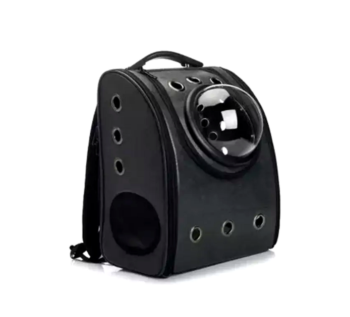 Orpc Рюкзак-переноска для собак до 7 кг із вентиляцією чорний KT3467