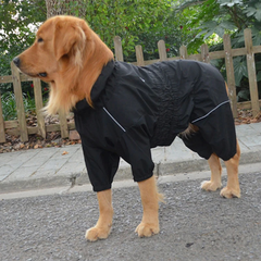 Комбінезон-дощовик для такс, коргі Derby Dog Suit Black D-M