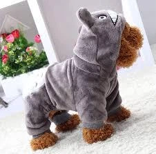 Костюм комбінезон для котів Pet Style "Тоторо" Сірий XS