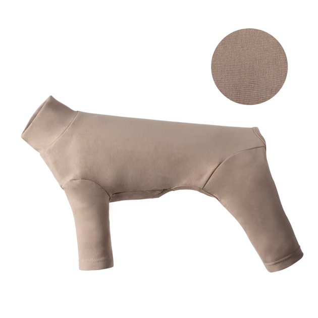Vpetbr Базовий комбінезон/піжама для собак V.PET.B.R. Dog Jumpsuit CF36 Khaki, XS