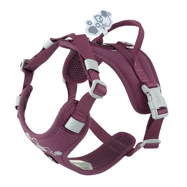 Шлейка пом'якшена для собак Hurtta Weekend Warrior Harness II ECO Фіолетовий 40-50 (934678)