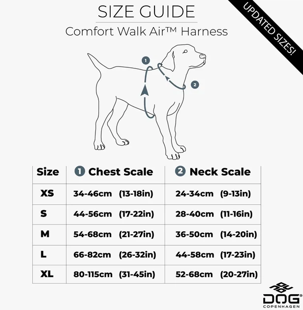 Шлея для собак Dog Copenhagen Comfort Walk Air Harness дюна (XL)