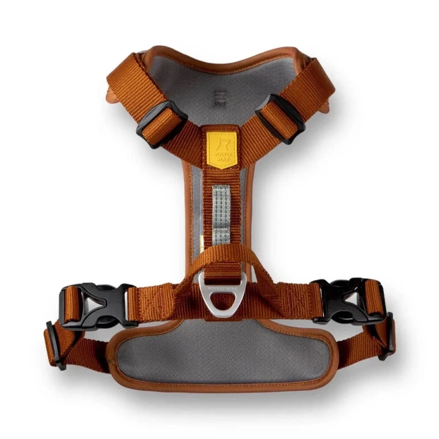 Шлейка для собак Woolly Wolf Roam Harness Terracotta Ripple пом'якшена XL