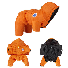Комбінезон для собак та котів EcoToys Orange XXL помаранчевий A: 38 см B: 47 см C: 37 см X-7016
