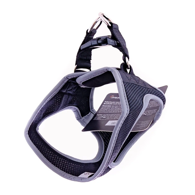 Gimborn GimDog Шлея GimDog для собак Alfresco чорна неопрен розмір M 41-44 см