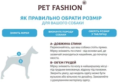 Комбінезон Pet Fashion RAIN S2 такса Бірюза (4823082425785)