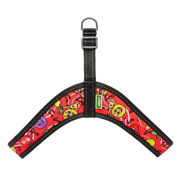 Hi Dog Шлея HIDOG COMFORT Crazy red fruits XXS 28-34см (135/1056)