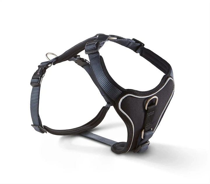 Шлейка для собак пом'якшена Wolters Professional Comfort 5 70-85 см / 35 мм Графітовий (62352)