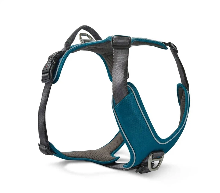Шлейка для собак пом'якшена з ручкою Wolters Active Pro Comfort 7 80-95 см Синій