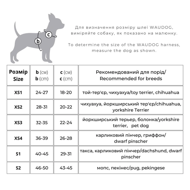 Collar Шлея Waudog Clothes, Диво-жінка фіолетовий XS2 28-31 см м'яка для собак