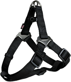 Шлея-петля Trixie Premium M 50-65 см 20 мм Чорна (4011905204512)