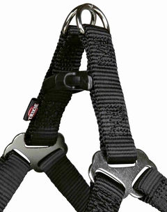 Шлея-петля Trixie Premium M 50-65 см 20 мм Чорна (4011905204512)