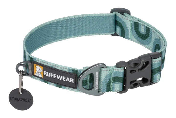 Світловідбивний нашийник для собаки Ruffwear Crag™ 36-51 см Бірюзово-зелений (25802-9741420)