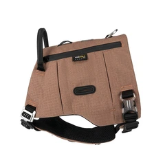 Шлея для собак Truelove TLB2251 світловідбиваюча, з водонепроникної тканини Cordura, регульована, M Коричневий (246M-BROWN)