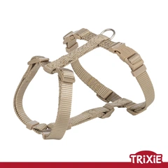 Шлея Trixie Premium H-harness для собак XXS–XS 20–32 см 10 мм пісочна (TX-204836) 4053032673168