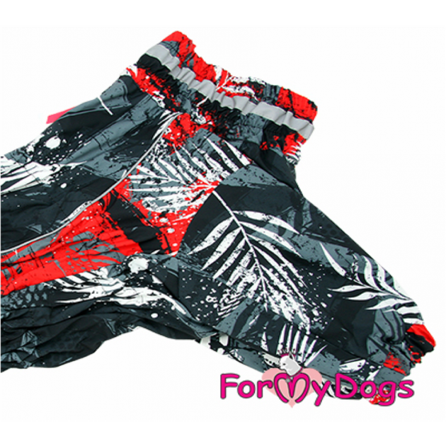 Зимовий комбінезон для великих собак "Гілочки" чорний D2 For My Dogs 000355459