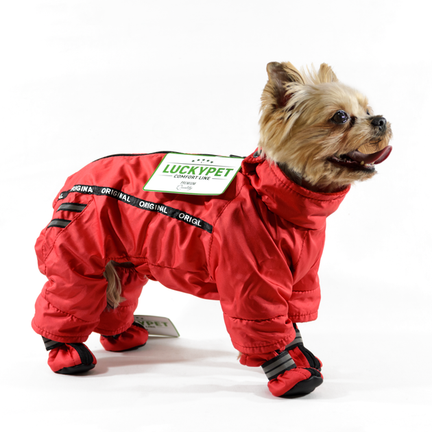 Lucky Pet Комбінезон Фокс червоний L №1, 29 х 46 см