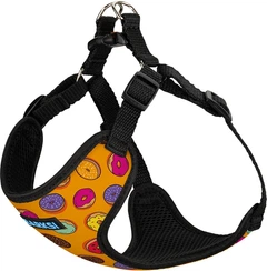 Шлея для собак Barksi Sport S обхват шиї - 24 см, обхват грудей 35-38 см Пончики (74/8627) (2007033054688)