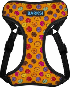 Шлея для собак Barksi Sport S обхват шиї - 24 см, обхват грудей 35-38 см Пончики (74/8627) (2007033054688)