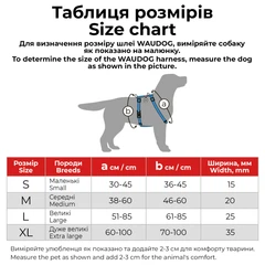 Шлея для собак WAUDOG Nylon Н-подібна "Леопард" S 15 мм