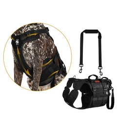 Шлея-підтримка OneTigris Invictus Support Harness для собак Чорний S (161341)