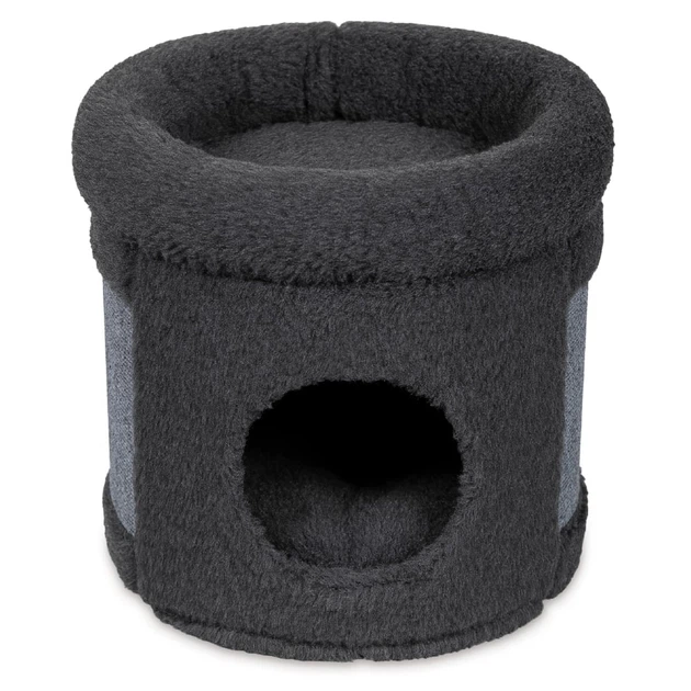 PetFun Pet Fun Дім будиночок-кігтеточка для котів 38х36 см - сірий
