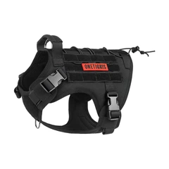 Шлея-жилет OneTigris Fire Watcher Dog Harness 2.0 для собак Чорний XL (161297)