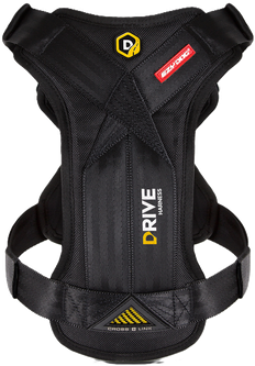 Шлея для собак EzyDog Drive Harness L 49-106 см Black (9346036003365)