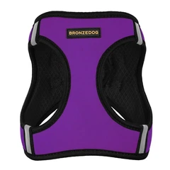 Амуніція Bronzedog Sport Vest Шлея для собак дрібних та середніх порід, фіолетова XS (76309/Т)