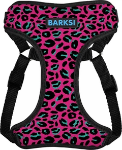 Шлея для собак Barksi Sport S обхват шиї - 24 см, обхват грудей 35-38 см Леопард (74/8722) (2007033054862)
