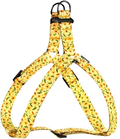 Шлея Hi Dog обхват грудної клітини 50-81 см ширина 25 мм Flowers yellow (2100102429018)