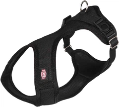 Шлея Trixie Comfort Soft XXS–XS 28–40 см / 15 мм Чорний (TX-16251)A