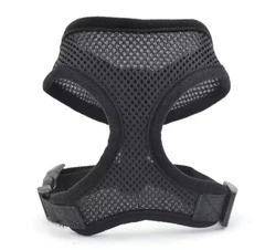 Xtep Шлея для собак і котів Сітка Size S Black шия 25 обхват грудей 30-38 см