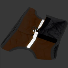 Airy Vest М'яка шлея для собак AiryVest ONE Помаранчева, розмір XS3 (29394)