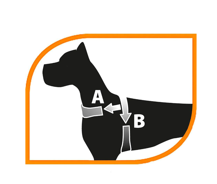 Шлея для собак Ferplast Sport Dog M: 58 см B: 69-86 см 78004719