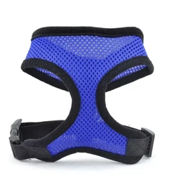Xtep Шлея для собак і котів Сітка Size M Blue шия 30 обхват грудей 25-48 см