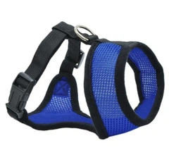 Xtep Шлея для собак і котів Сітка Size M Blue шия 30 обхват грудей 25-48 см