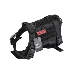 Шлея-жилет OneTigris Fire Watcher Dog Harness для собак Чорний L