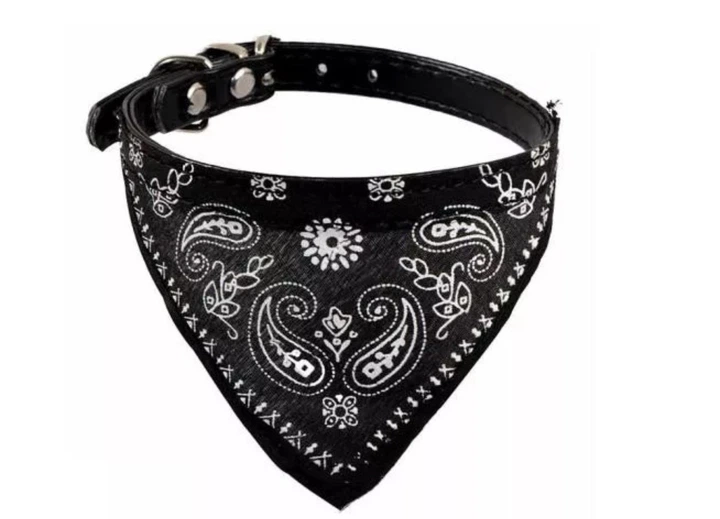 Xtep Нашийник-бандану для собак і кішок Black Size S