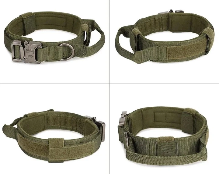 Тактичний нашийник Primo DOG для собак, розмір L (45-55 см) — Army Green Primo DOG-AGRN (L) темно-зелений