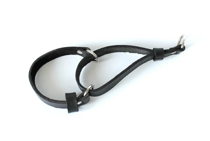Шкіряний нашийник зашморг для собак Lockdog S(16-29 см) 000240036