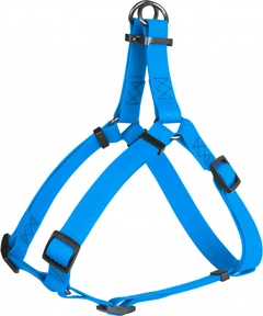 Шлея для собак водостійка Collar WAUDOG Waterproof, з QR паспортом, металічна пряжка-фастекс, S, Ш 15 мм, Дов 40-55 см (27642)
