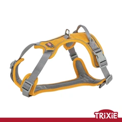 Шлея для собак Trixie "Premium active", S-M: 39-56см/15мм, карі (TX-1996229) 4053032686120