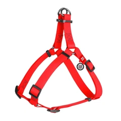 Шлея для собак Waudog Waterproof з QR-паспортом XS 15 мм х 30-39 см Червоний (26622935)
